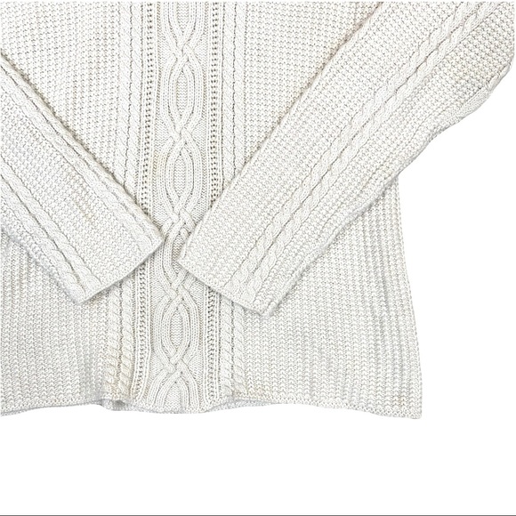 Jeanne Pierre Oatmeal Cowlneck Sweater - Picture 4 of 4